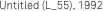 Untitled (L_55), 1992