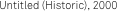 Untitled (Historic), 2000